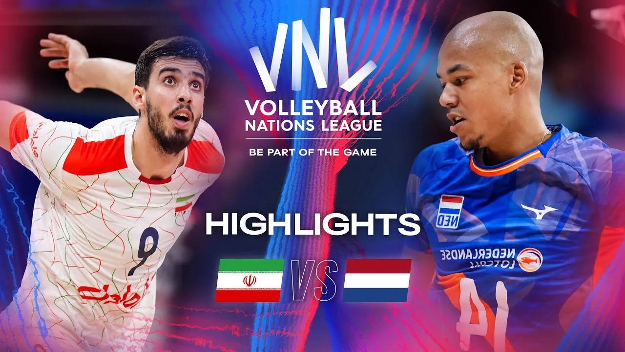 🇮🇷 IRI vs. 🇳🇱 NED - Highlights | Week 3 | Men's VNL 2024