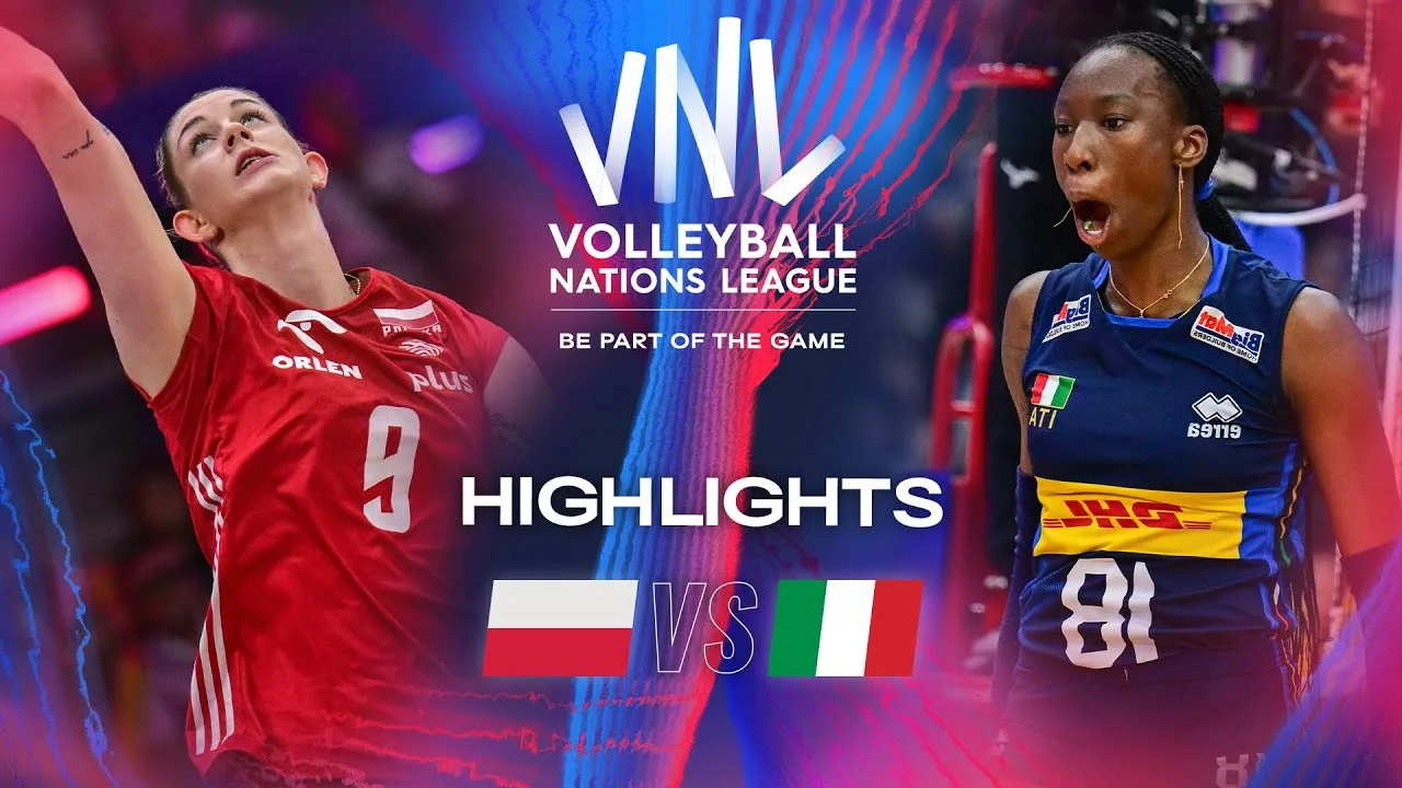 🇮🇹 ITA vs. 🇵🇱 POL - Semi Finals | Highlights | Women's VNL 2024