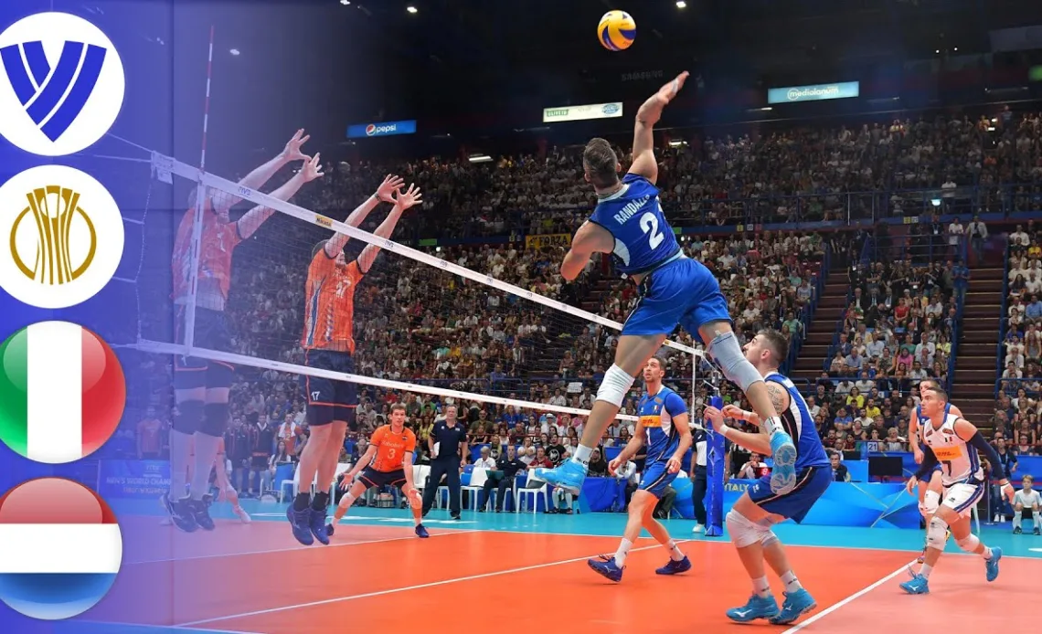 Italy vs. Netherlands - Full Match | Round 2 | Men's Volleyball World Championship 2018