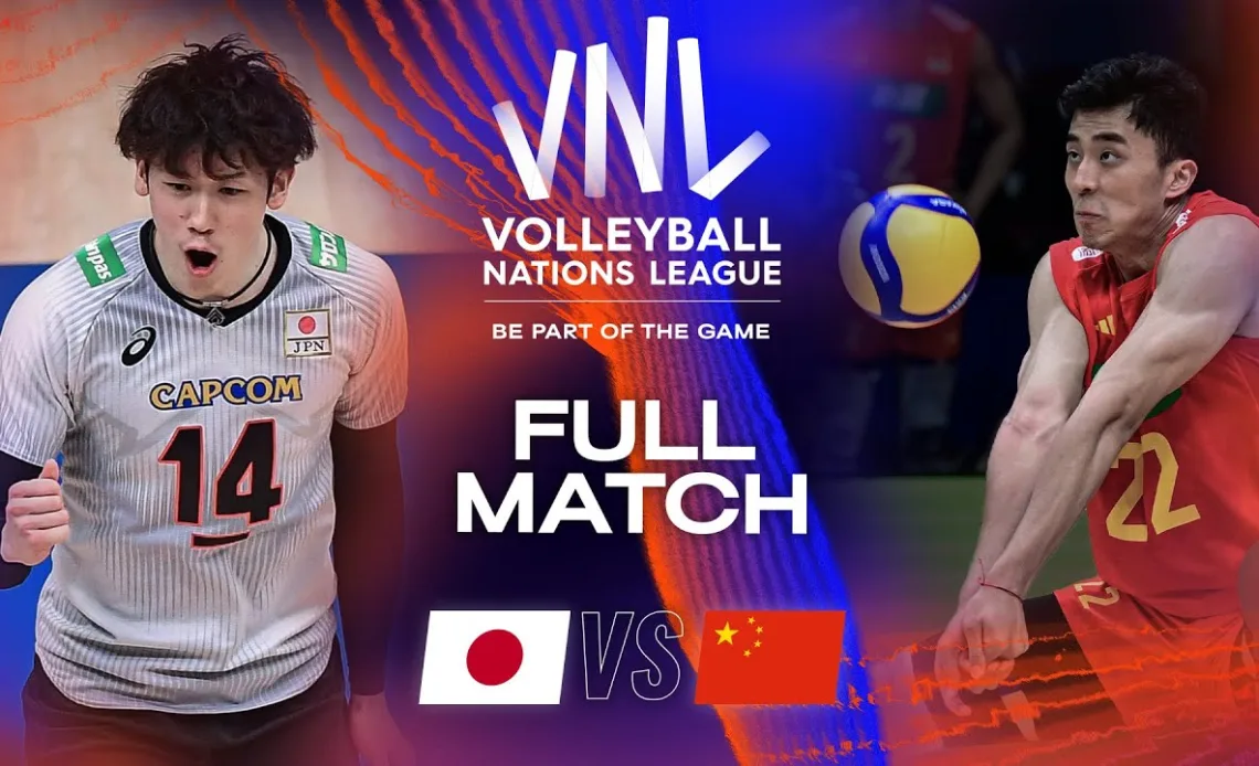 🇯🇵 JPN vs. 🇨🇳 CHN - Full Match | Men's VNL 2023