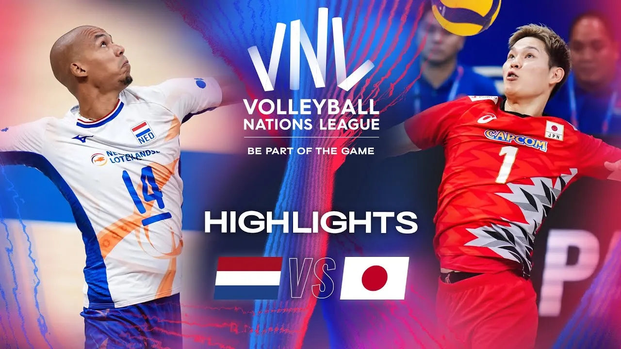 🇳🇱 NED vs. 🇯🇵 JPN - Highlights | Week 3 | Men's VNL 2024