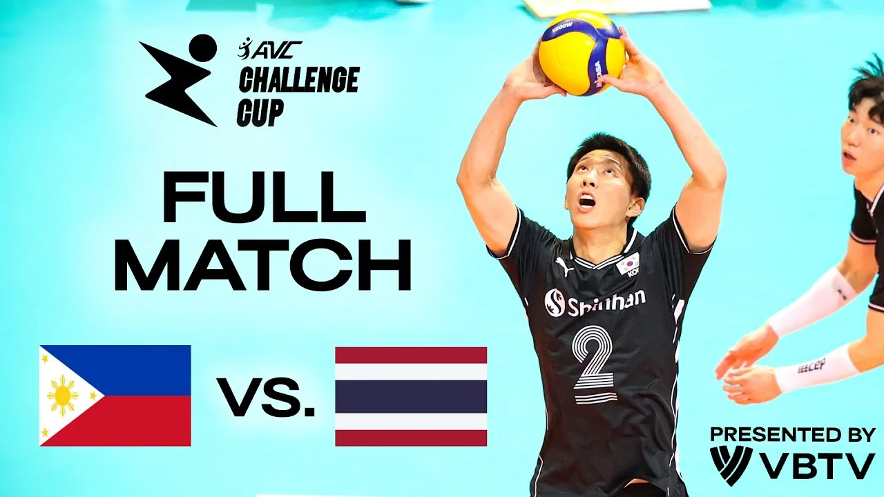 🇵🇭 PHI vs. 🇹🇭 THA - AVC Challenge Cup 2024 | Playoffs - presented by VBTV