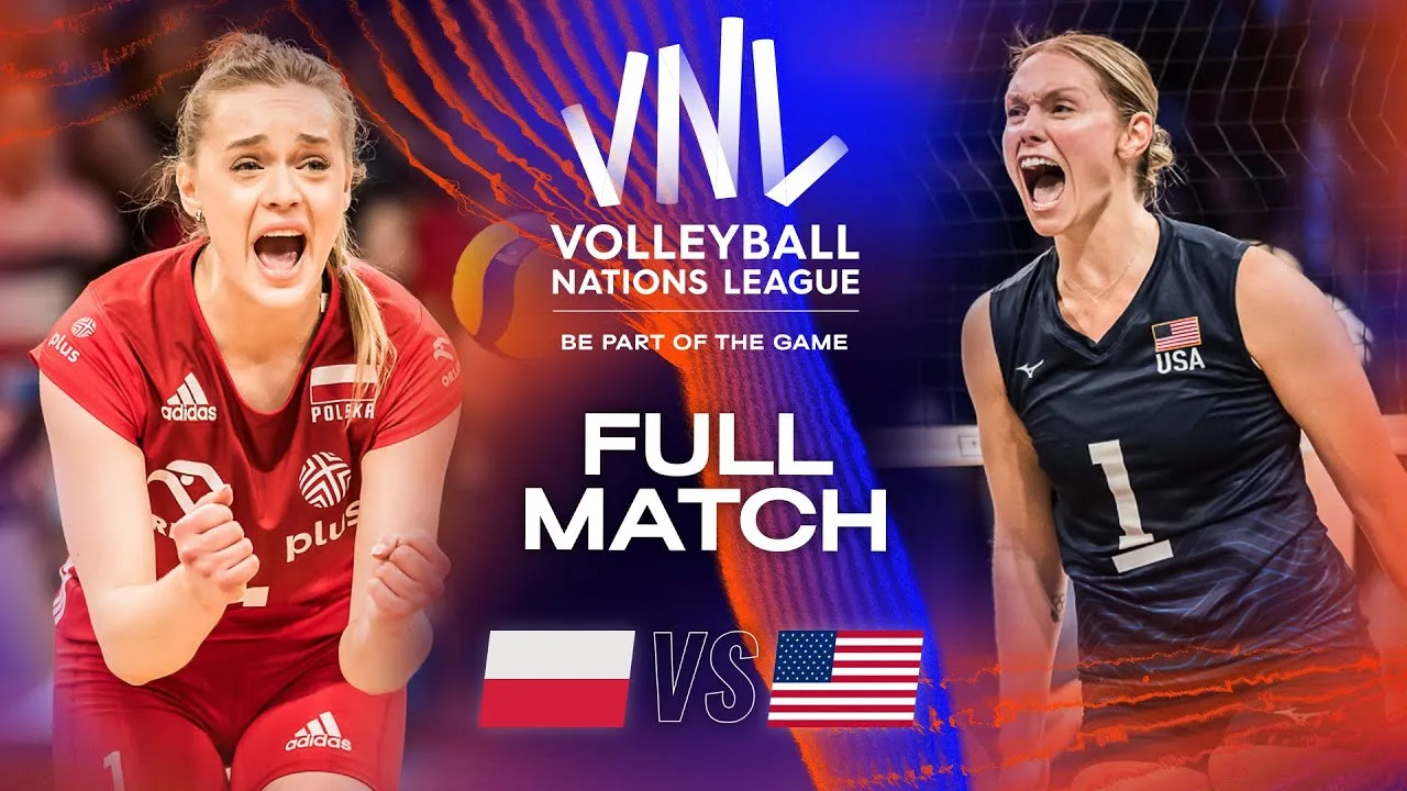 🇵🇱 POL vs. 🇺🇸 USA - Bronze Medal Match | Women's VNL 2023 | Full Match
