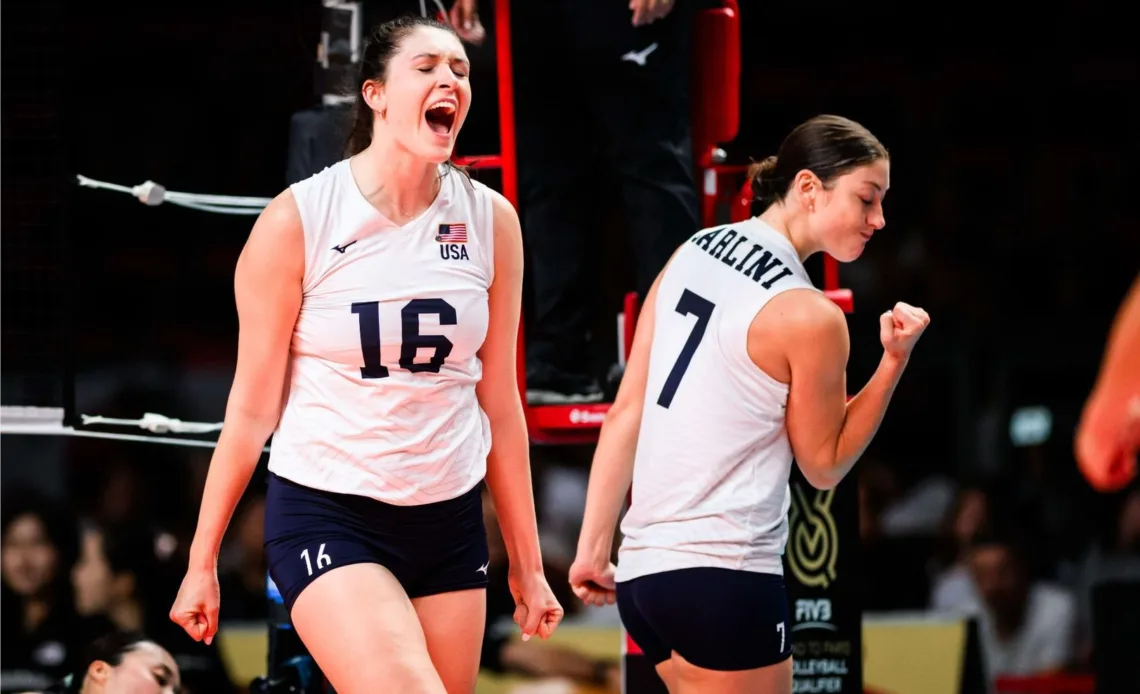 Pair of Badgers Named to 2024 Olympic Women’s Volleyball Roster
