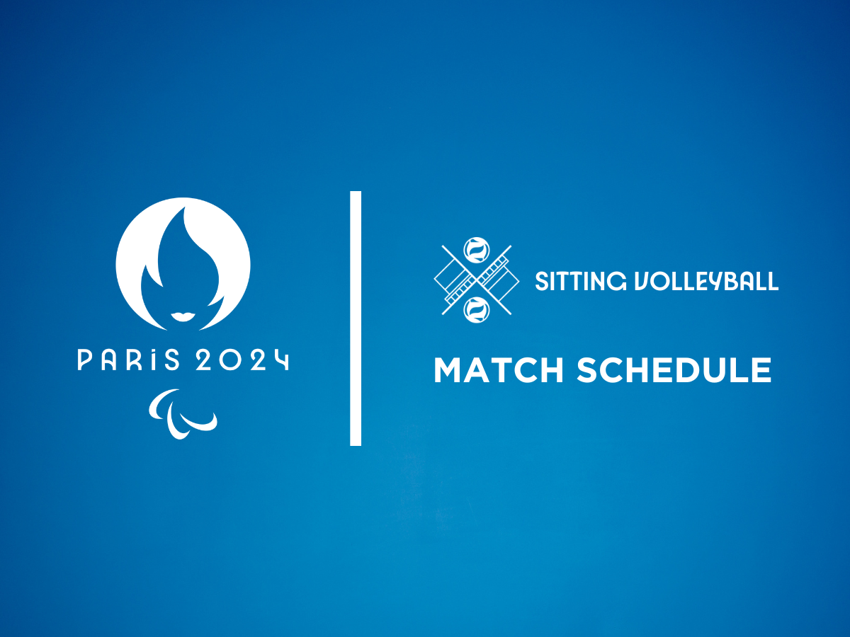 Paris 2024 sitting volleyball match schedule announced Paris 2024