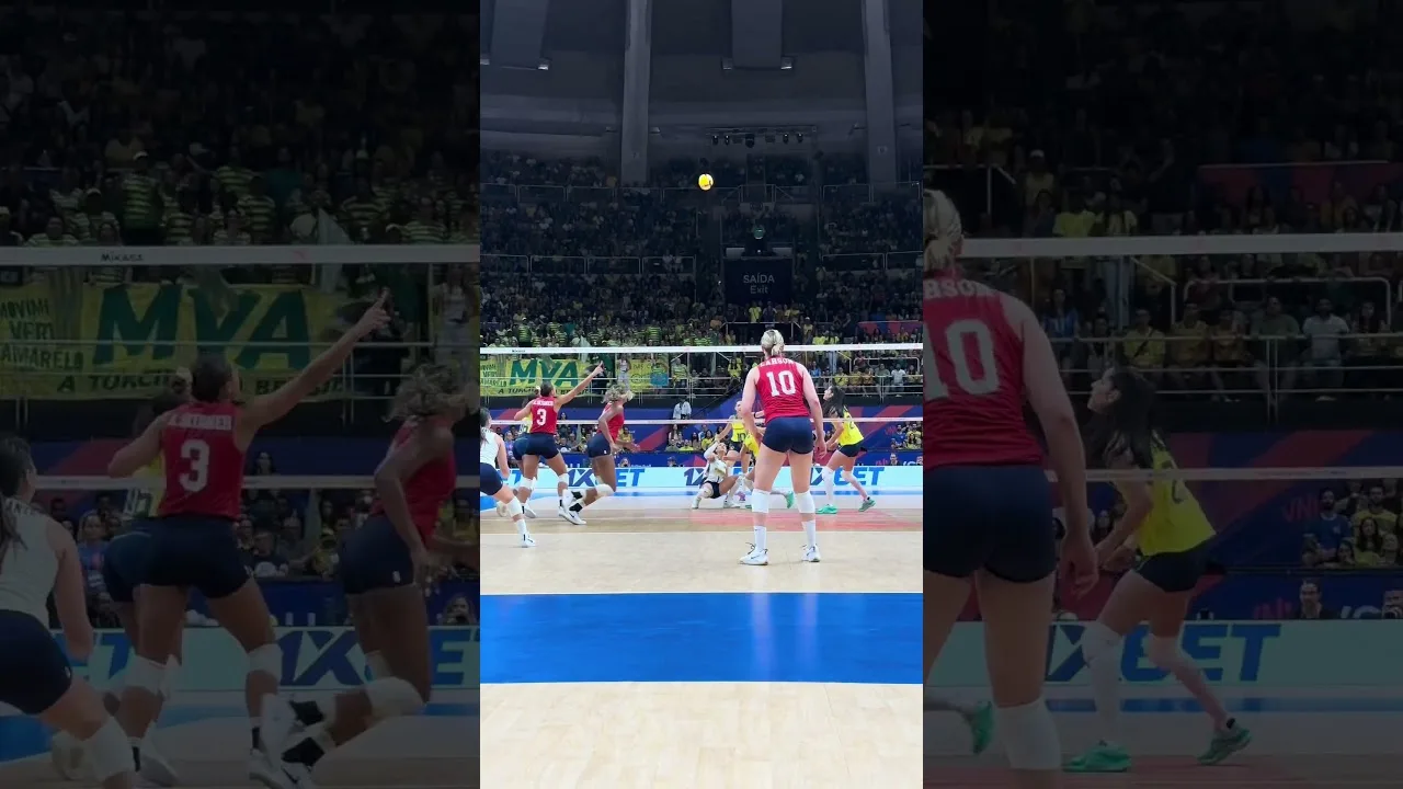 Plays you see RARELY nowadays! 🏐💥