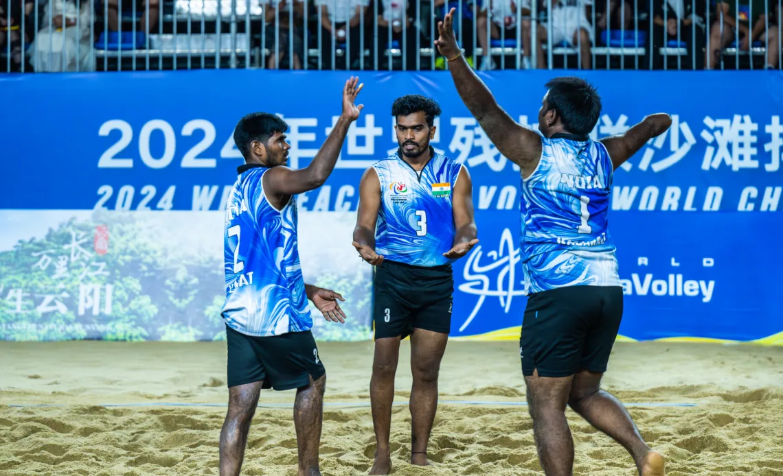 Poland 1 and India to clash for first beach paravolley world championship crown in Yunyang Poland 1 and India to clash for first beach paravolley world championship crown in Yunyang