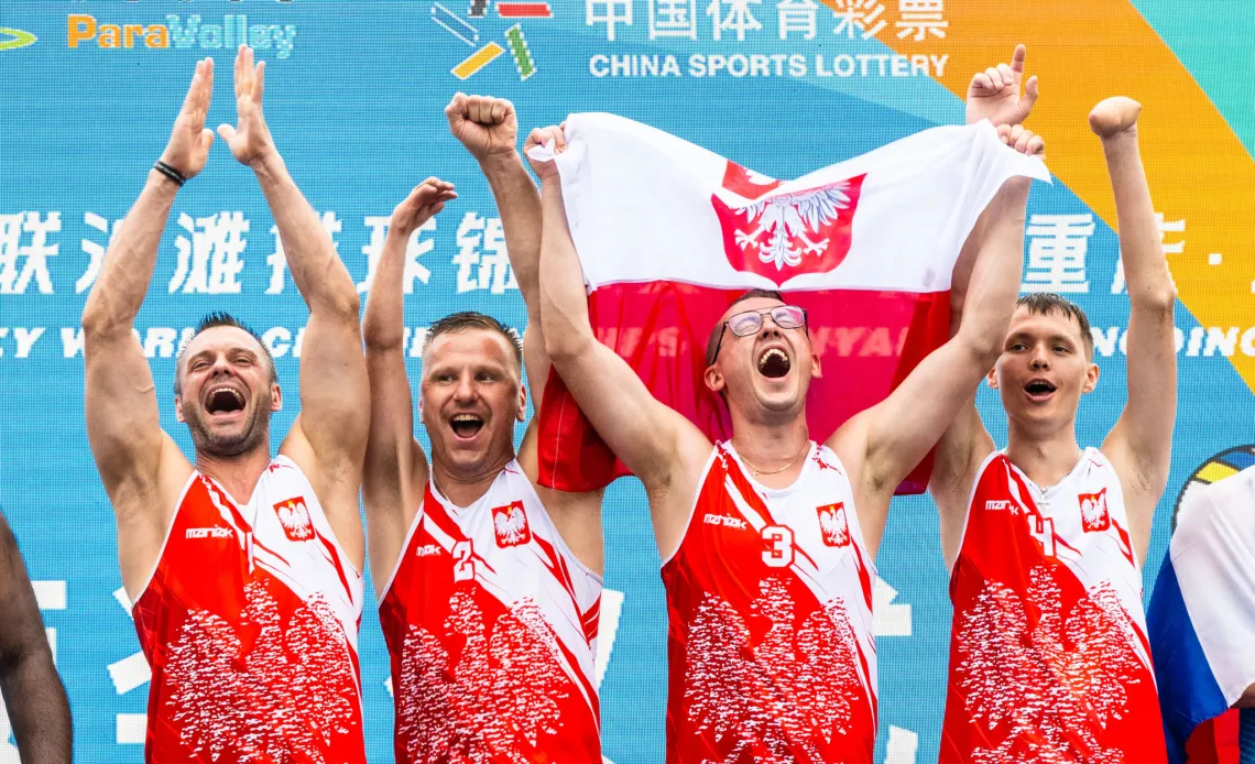 Poland 1 secures first-ever Beach ParaVolley world title with perfect record Poland 1 secures first-ever Beach ParaVolley world title with perfect record