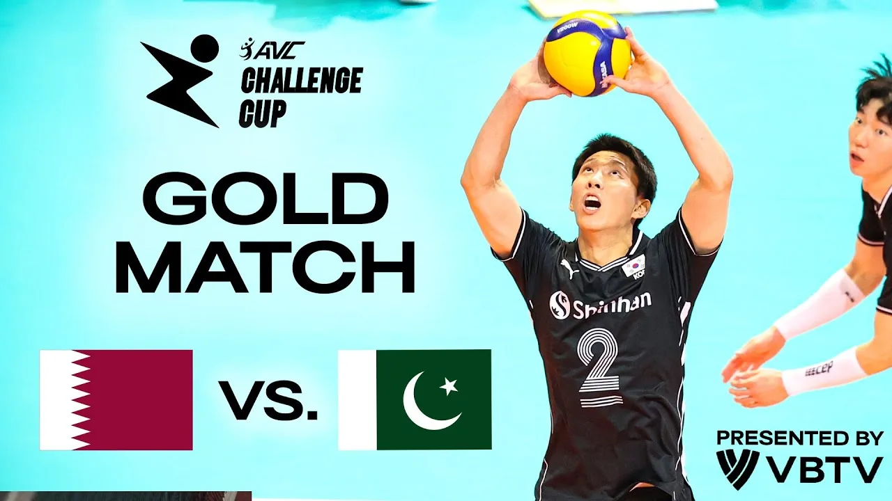 🇶🇦 QAT vs. 🇵🇰 PAK - Gold Match | AVC Challenge Cup 2024 - presented by VBTV