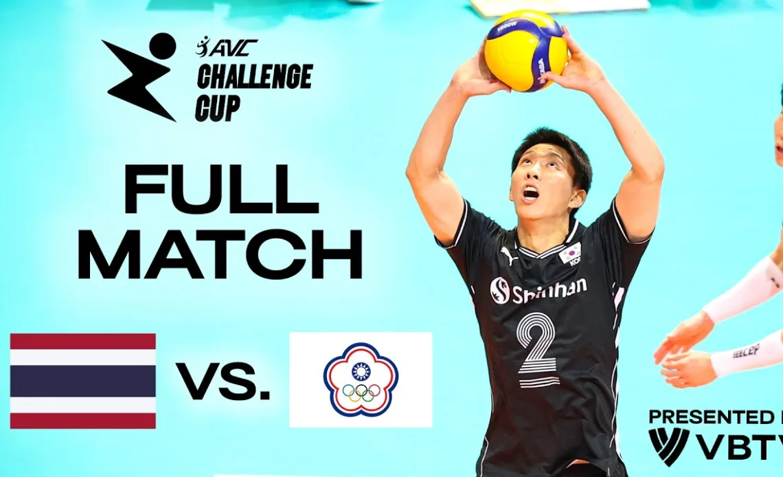 THA vs. TPE - AVC Challenge Cup 2024 | Playoffs - presented by VBTV