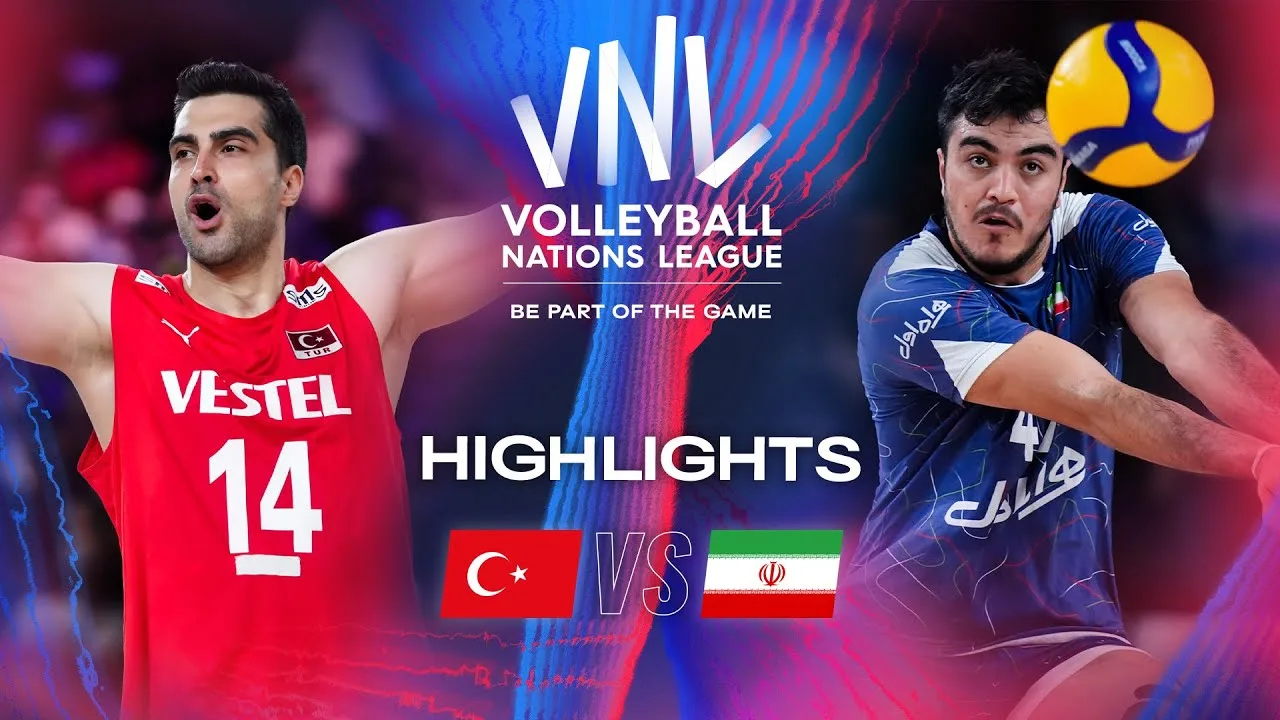 🇹🇷 TUR vs. 🇮🇷 IRI - Highlights | Week 2 | Men's VNL 2024