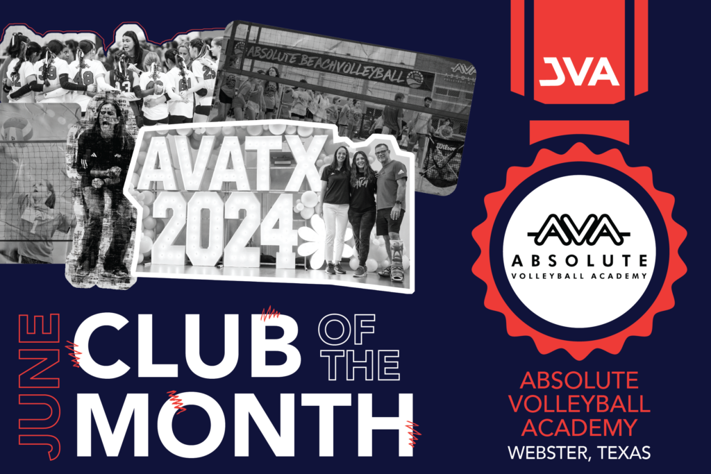 The Absolute Volleyball Academy of Texas Wins JVA Club of the Month
