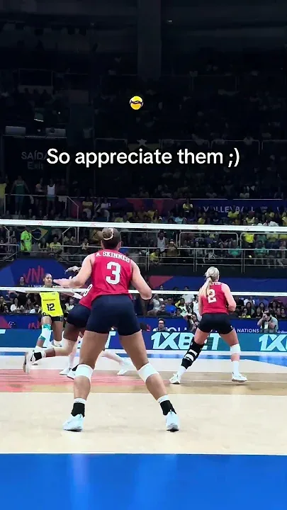 This is so SATISFYING to watch 👀🏐