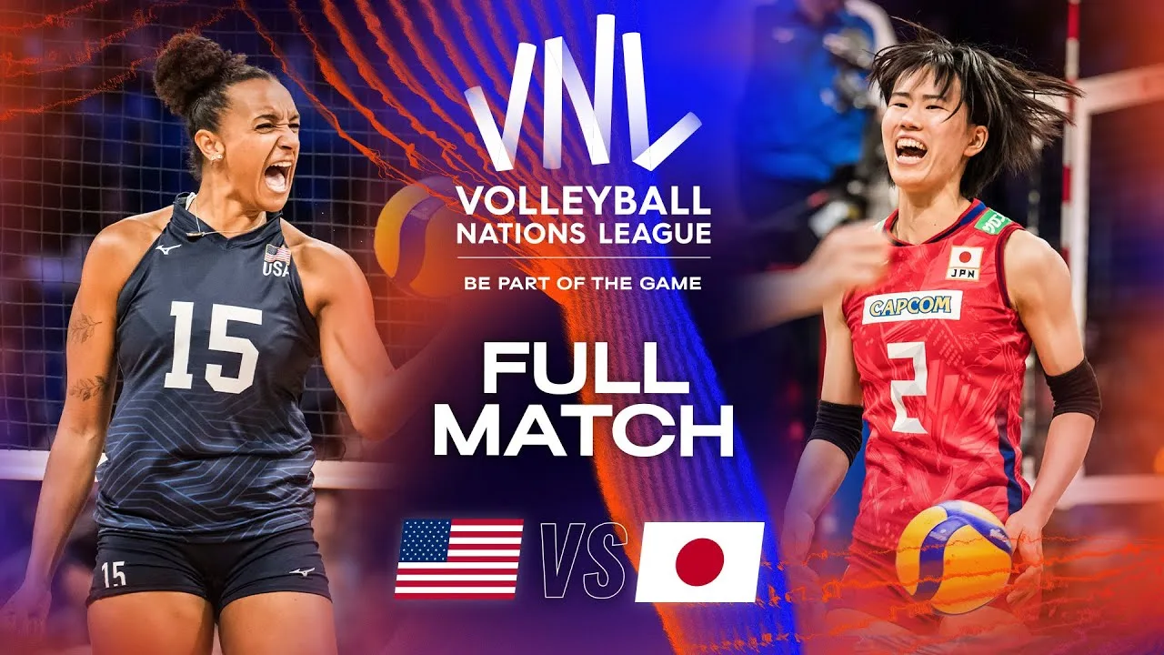 🇺🇸 USA vs. 🇯🇵 JPN - Full Match | Quarter Finals | Women's VNL 2023