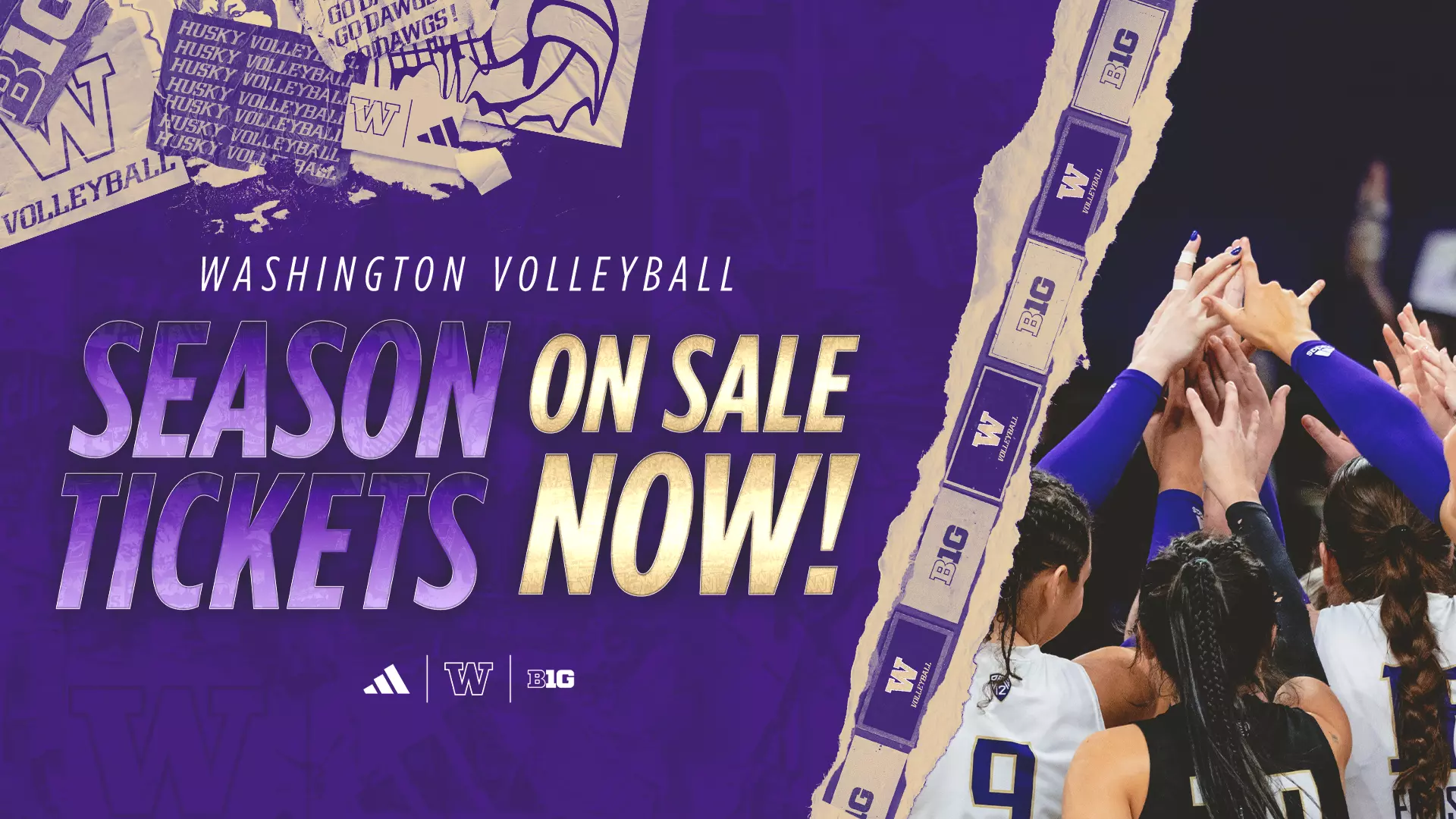 Watch B1G Volleyball With UW Season Ticket Packages