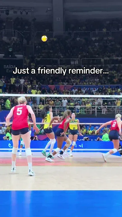 Why Brazil is so good? 😱🇧🇷🏐