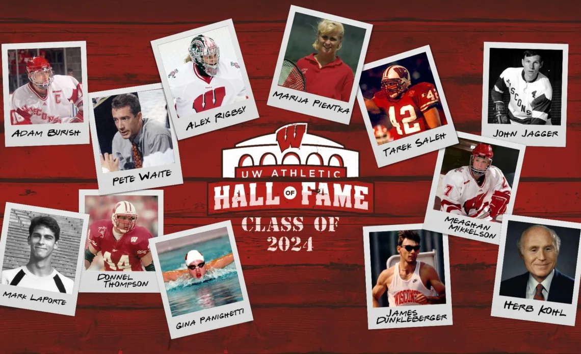 Wisconsin adds 12 to UW Athletic Hall of Fame in Class of 2024
