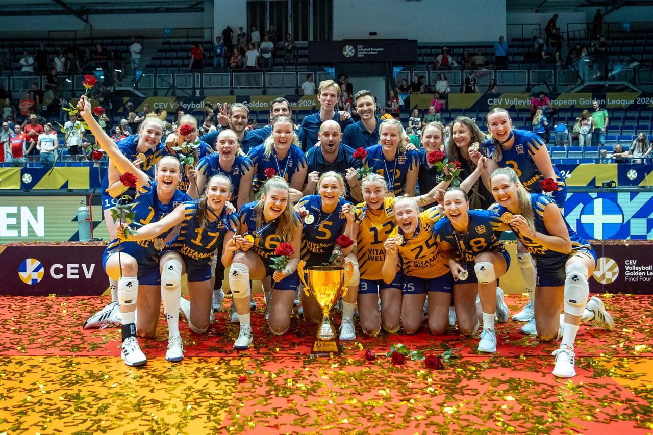 WorldofVolley :: CEV GL W: Sweden, Led by Isabelle Haak, Wins CEV Golden League