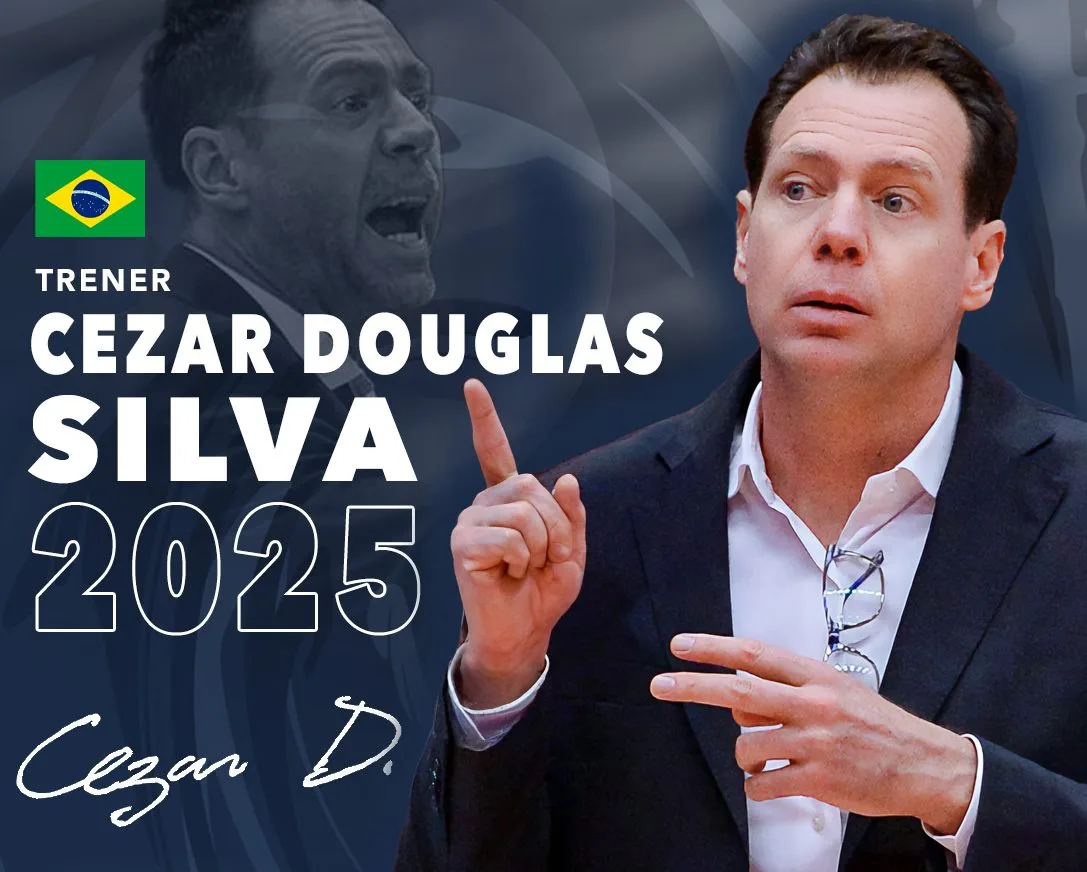WorldofVolley :: POL M: Cezar Douglas Silva to Lead Częstochowa in 2024/25 Season