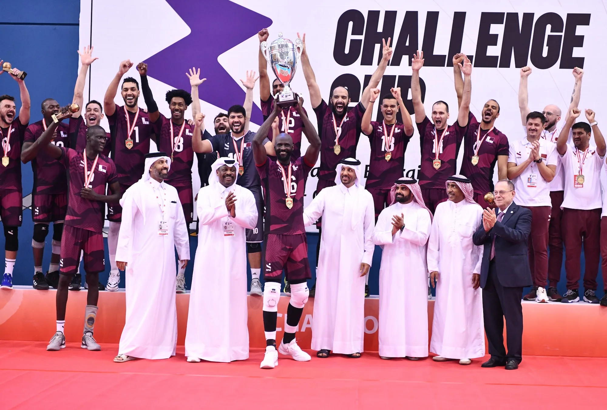WorldofVolley :: Qatar Wins 2024 AVC Challenge Cup, Qualifies for FIVB Challenger Cup