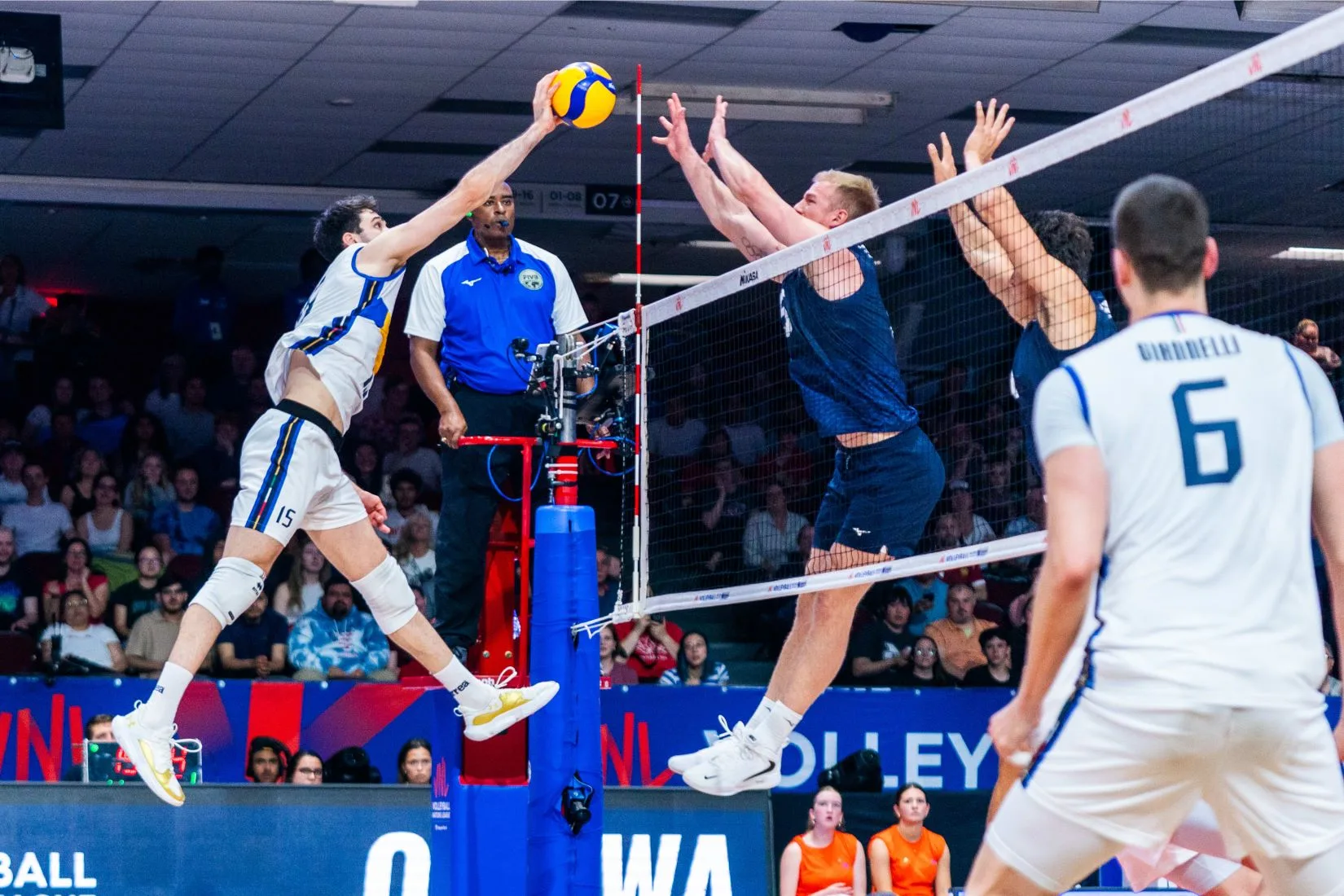 WorldofVolley :: VNL M: Italy Tops USA to Climb FIVB World Rankings