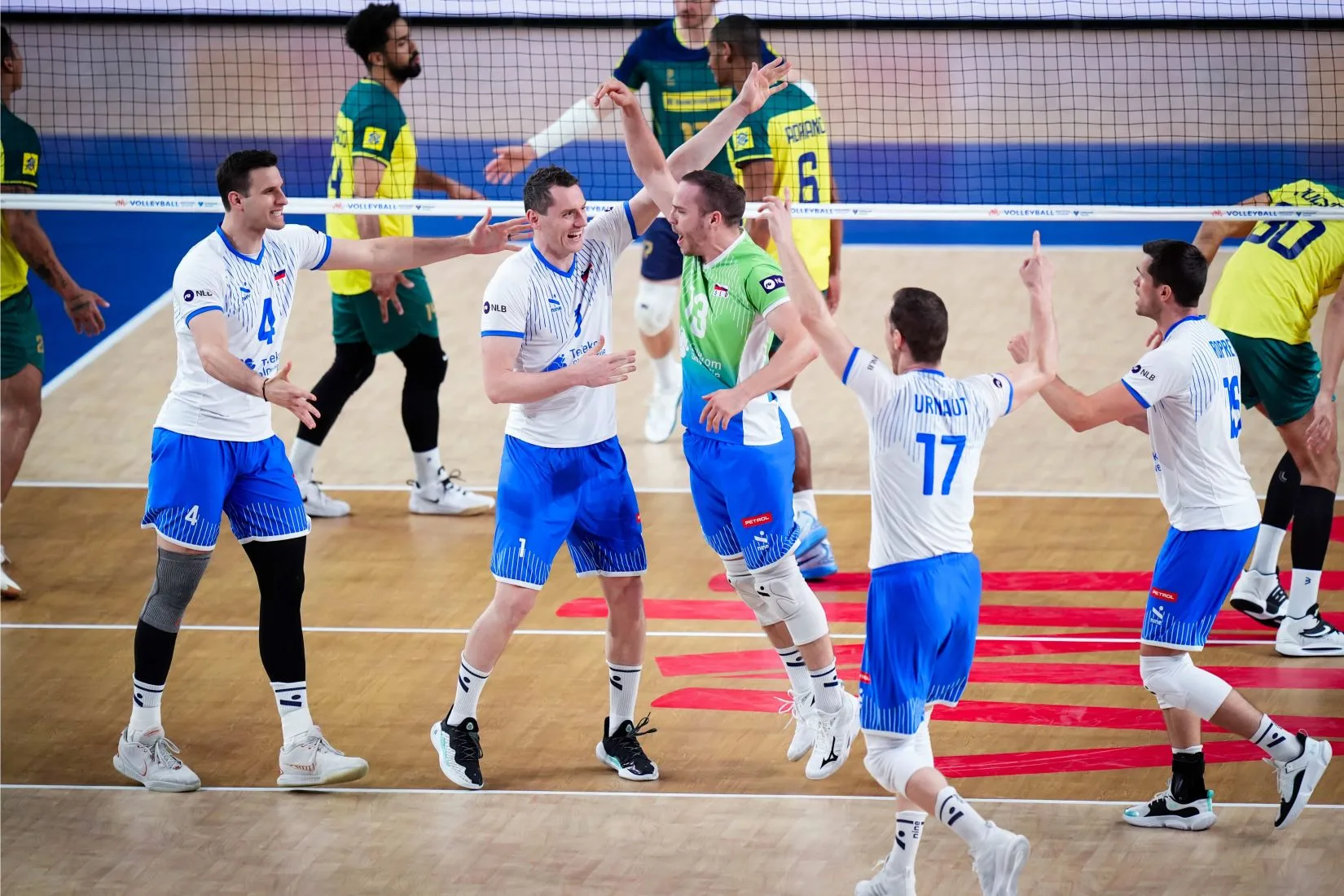 WorldofVolley :: VNL M: Slovenia Remains Undefeated