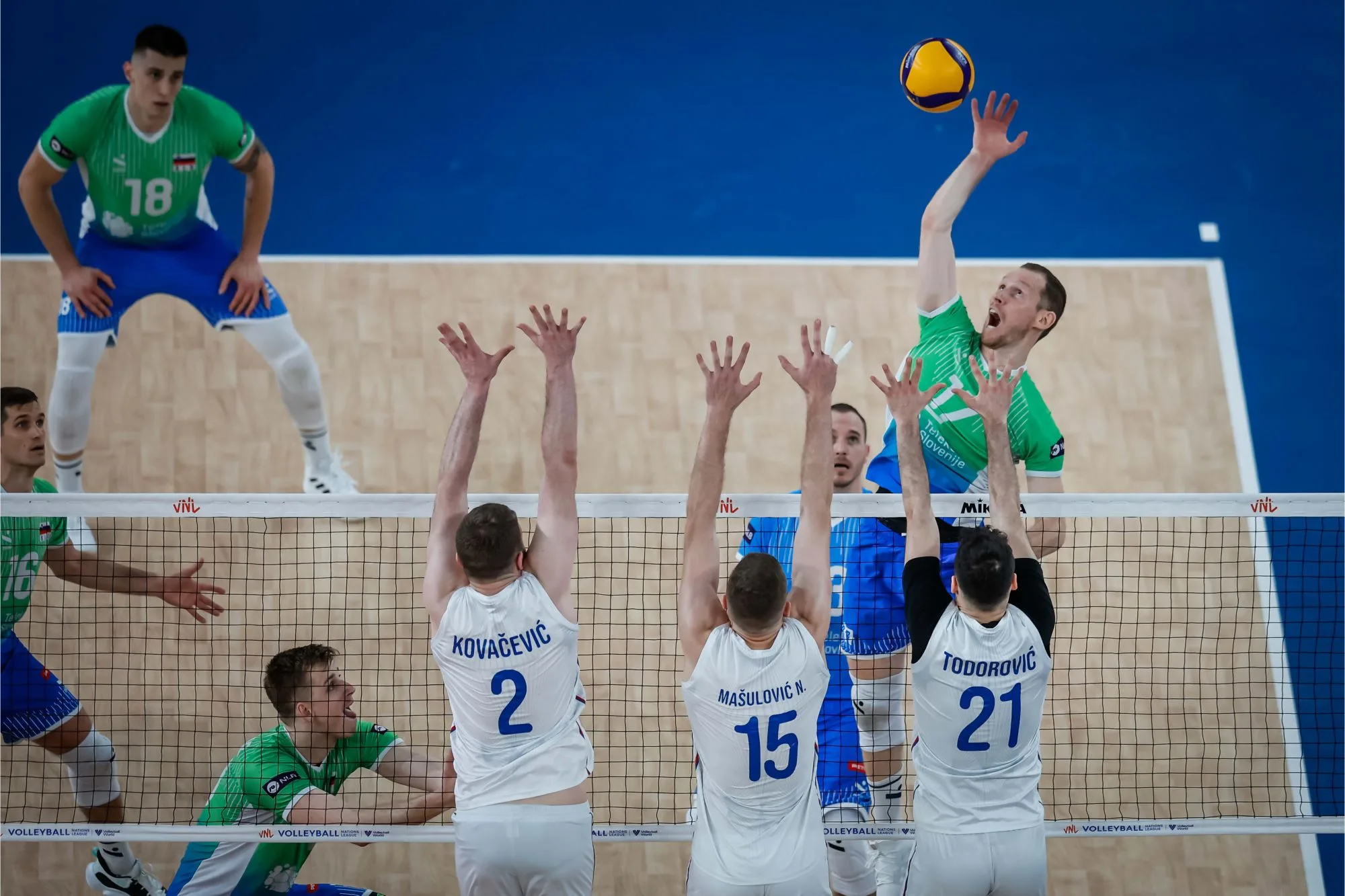 WorldofVolley :: VNL M: Slovenians Win Volleyball Nations League Preliminary Phase