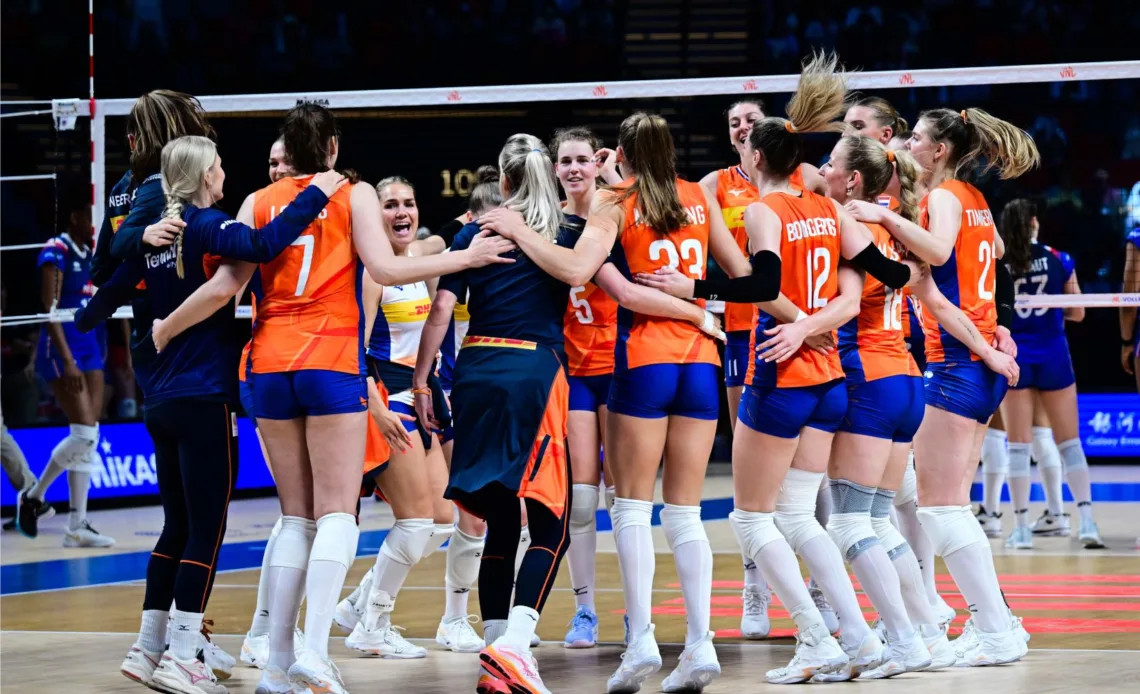 WorldofVolley :: VNL W: Netherlands and Canada in Close Race for Olympic Qualification