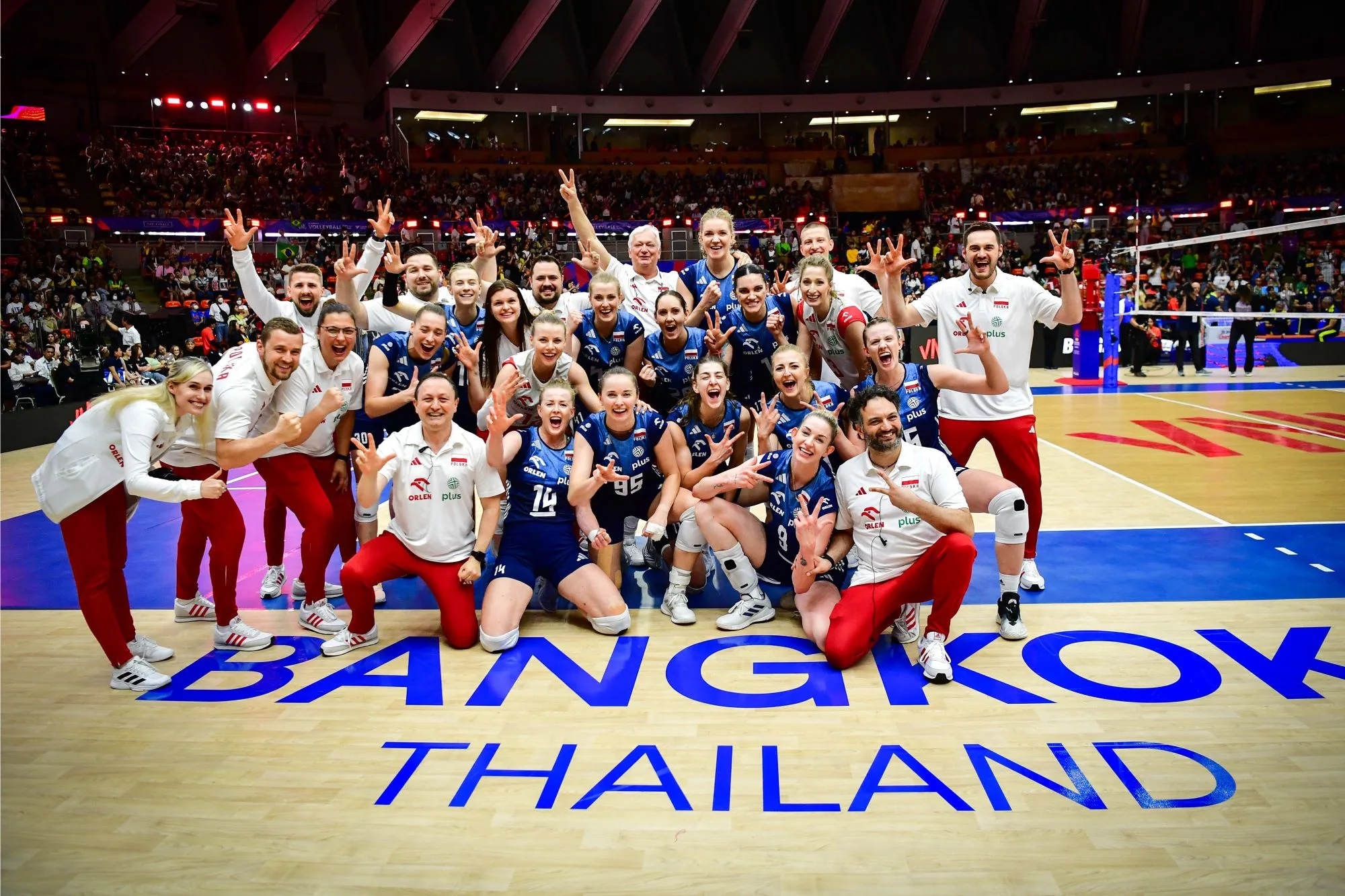 WorldofVolley :: VNL W: Poland Defeats Brazil 3-2 for VNL Bronze in Bangkok