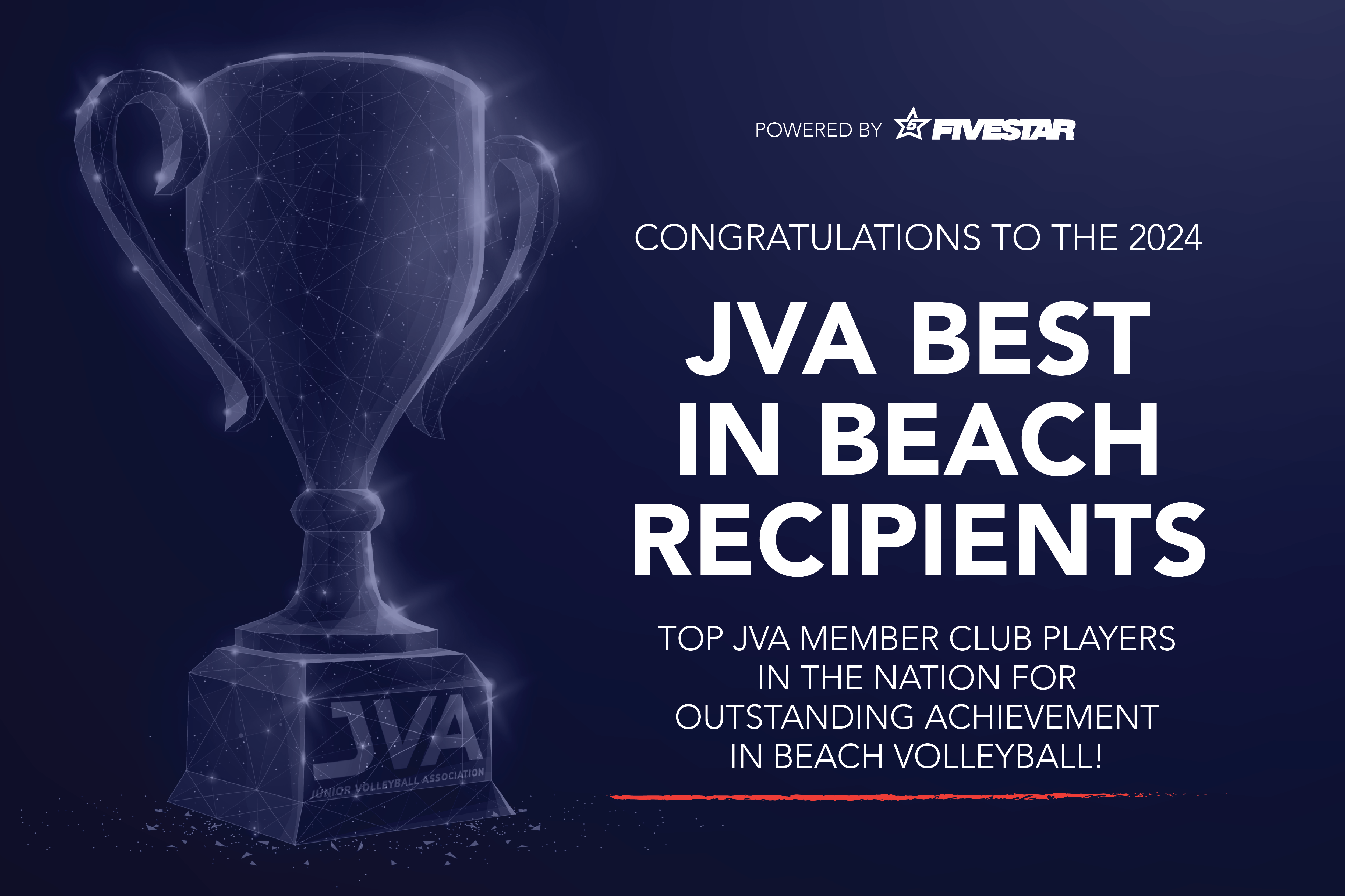 2024 JVA Best in Beach powered by Fivestar