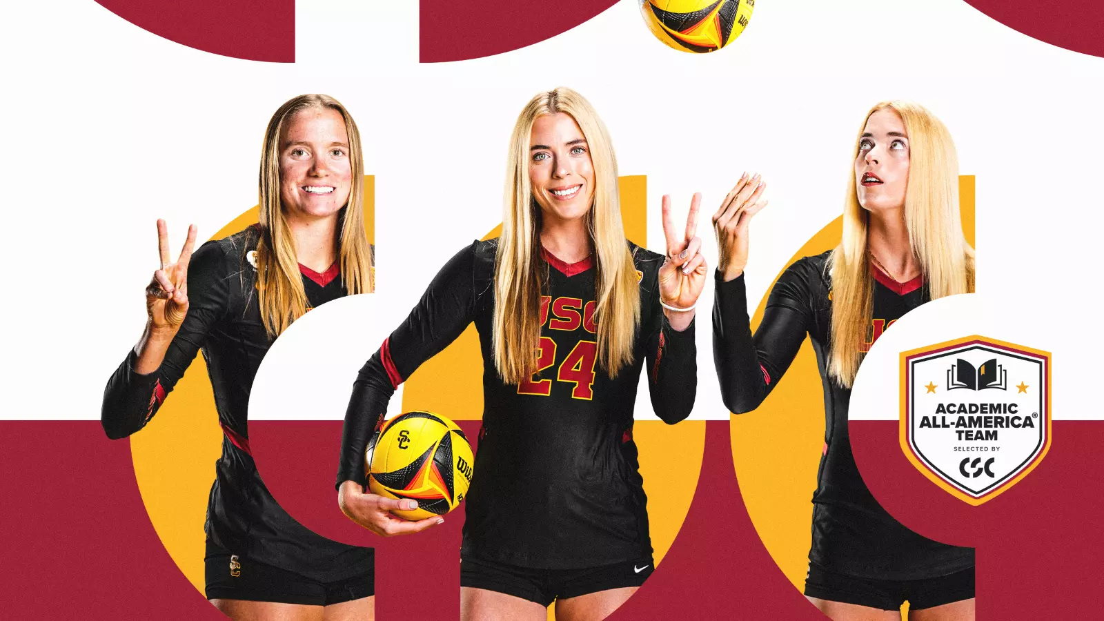 USC Beach Volleyball's Nourses and Kraft Earn Academic All-America Laurels