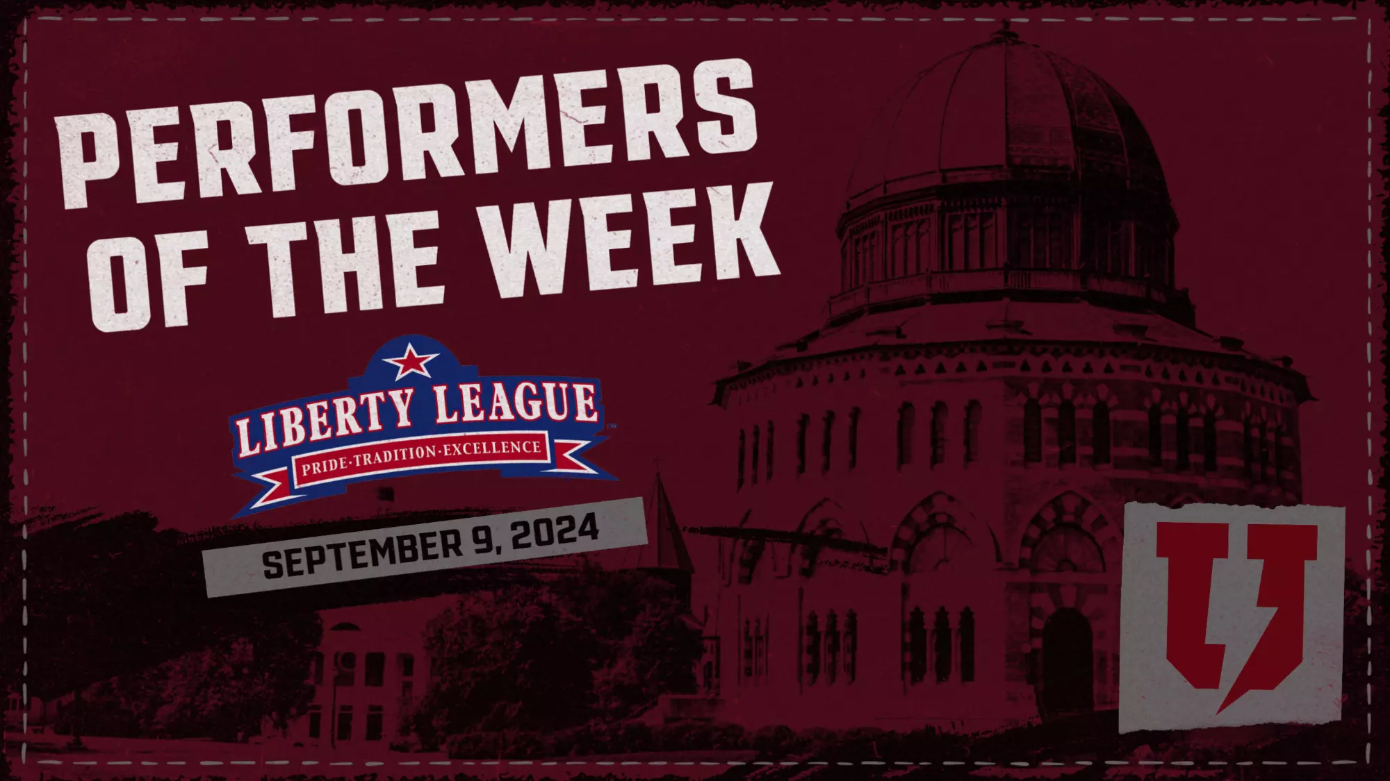 Four Athletes Earn Weekly Recognition From Liberty League