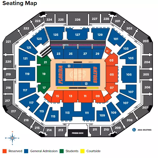 Volleyball Seating Chart