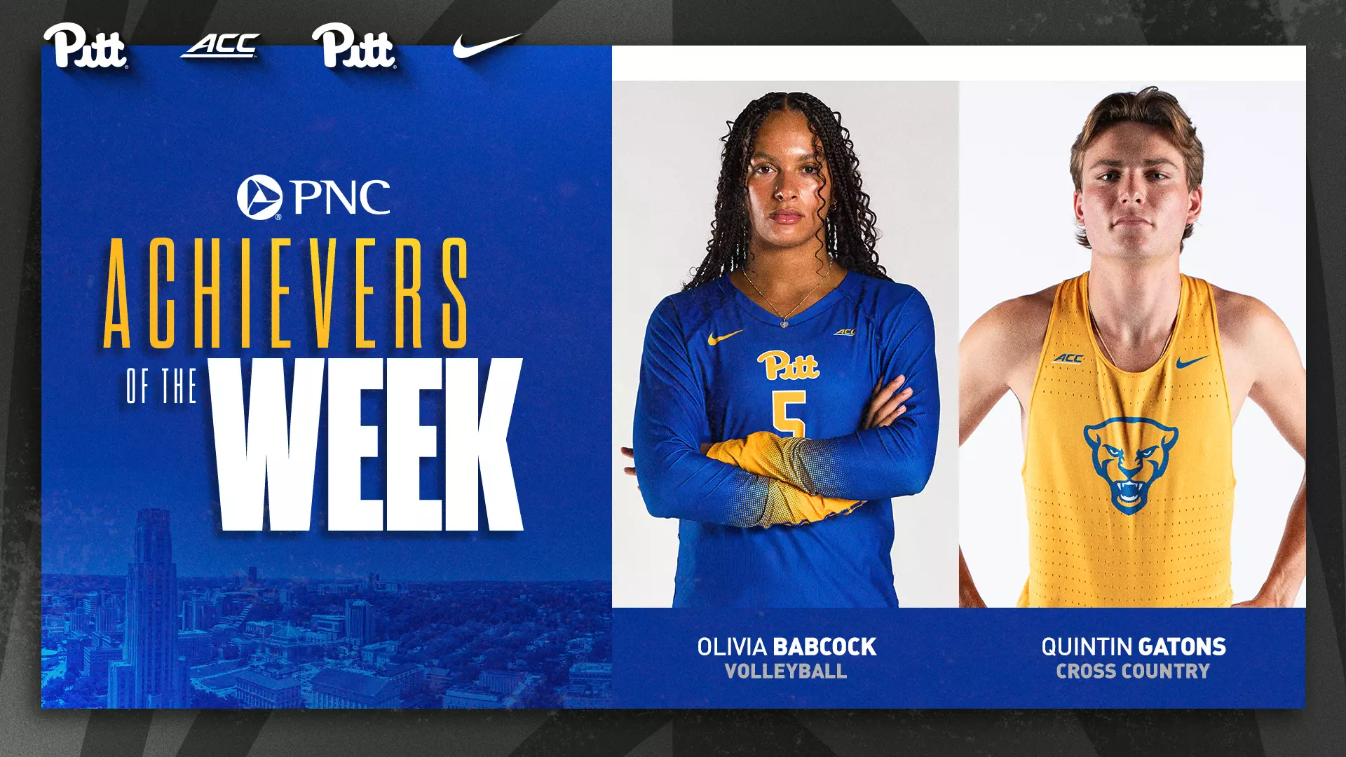 Gatons, Babcock Named PNC Achievers of the Week