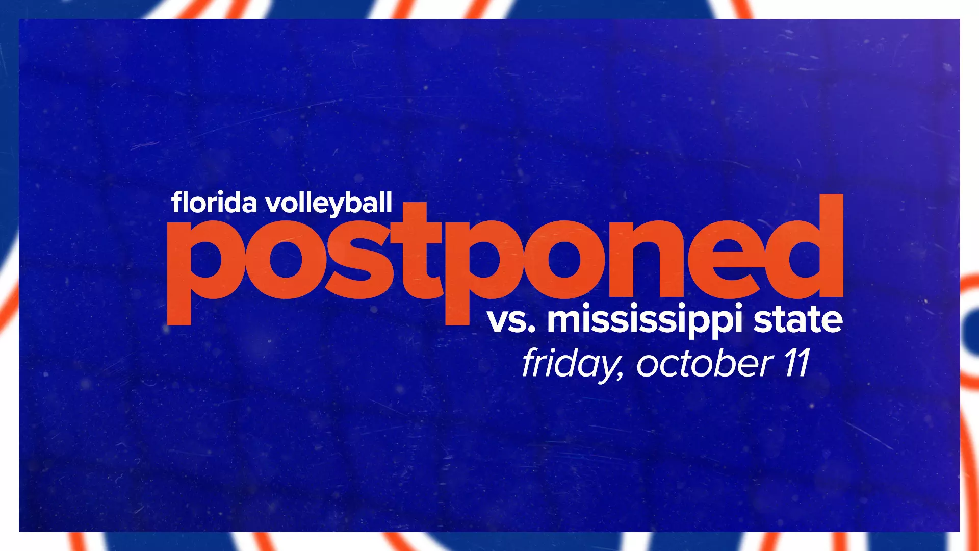 Florida VB Postponed