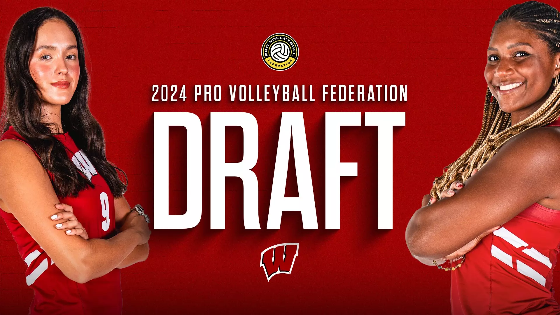 Crawford and Robinson Selected in 2024 Pro Volleyball Federation Draft