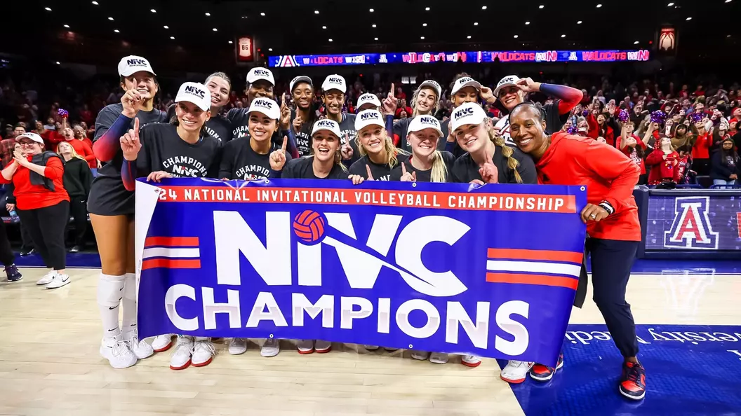 Arizona Volleyball Wins NIVC Championship