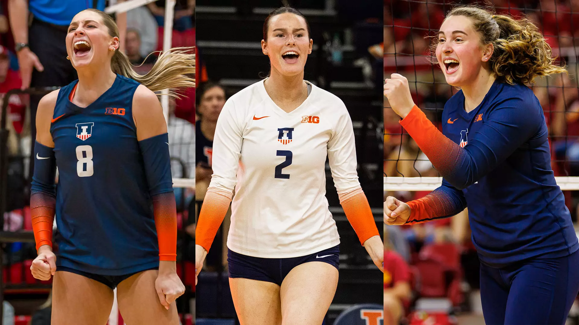 Illini Trio Earns CSC Honors