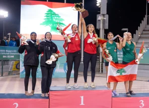 LEBANON’S LARA & LOUNA WIN HISTORIC U20 WOMEN’S EVENT IN DOHA