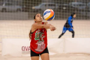 MIDDLE EAST’S FIRST EVER WOMEN’S AGE-GROUP BEACH EVENT UNDERWAY IN DOHA