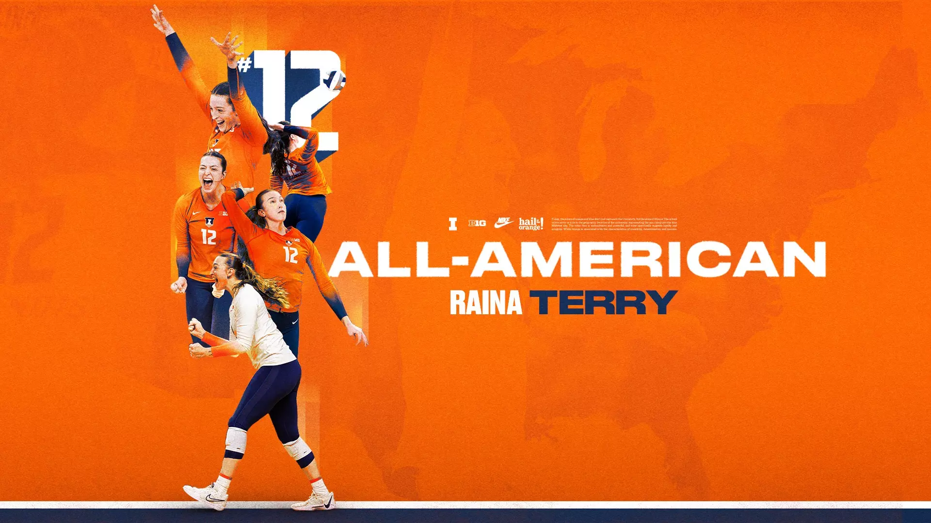 Raina Terry Receives AVCA All-American Honors